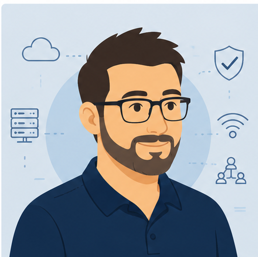 Illustrated IT consultant